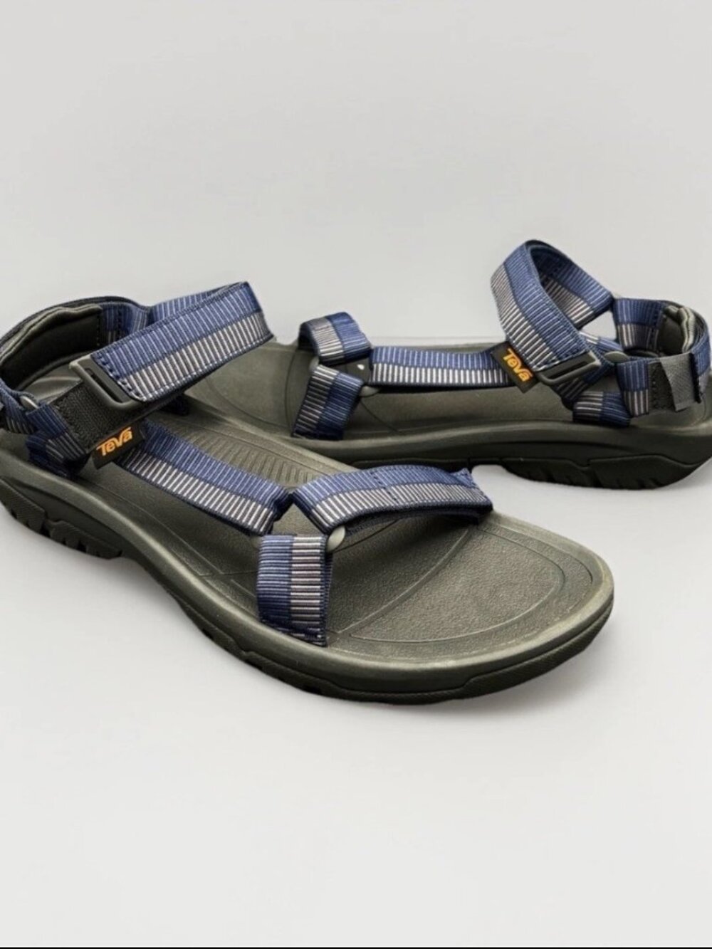 Teva Men's Hurricane XLT2 Sandals - Black/Grey - Size 12 -  New in Box